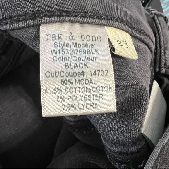 Rag & Bone 10 Inch Skinny Charcoal Gray Jeggings --‎ 23 - Picture 9 of 9